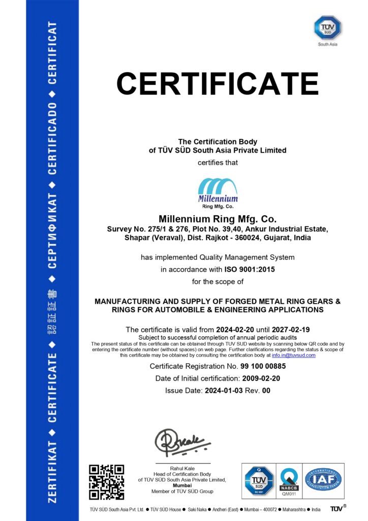 ISO-certificate